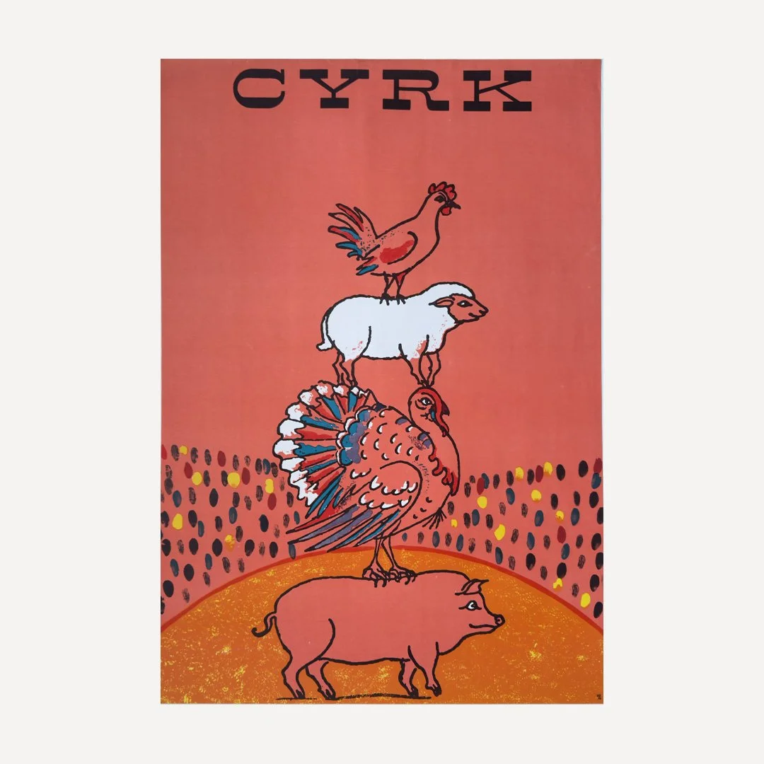 Circus (Cyrk) — Projekt 26 | Vintage Polish Posters